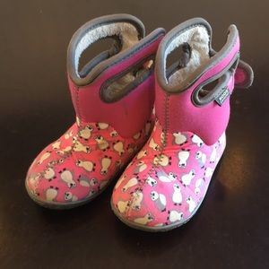 Bogs Penguin Print Toddler 6